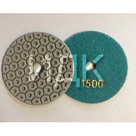 Алмазный гибкий шлифовальный диск Гайка Д 100 №1500
